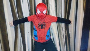 as Spiderman